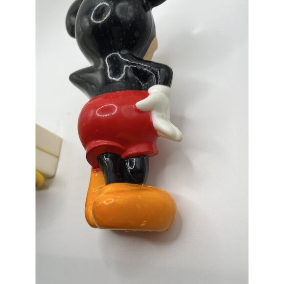 Vintage 1986 Superior Toy Disney Mickey Mouse Gumball Bank Plastic Part&CRIB TOY - Picture 15 of 16